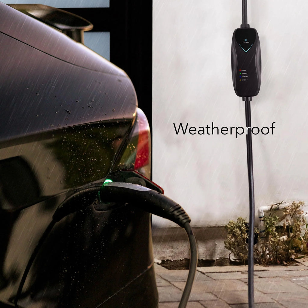 Lectron Level 1 Portable 15 Amp (110V) Electric Car Charger for Tesla X/Y/3/S EVs with NEMA 5-15 Plug