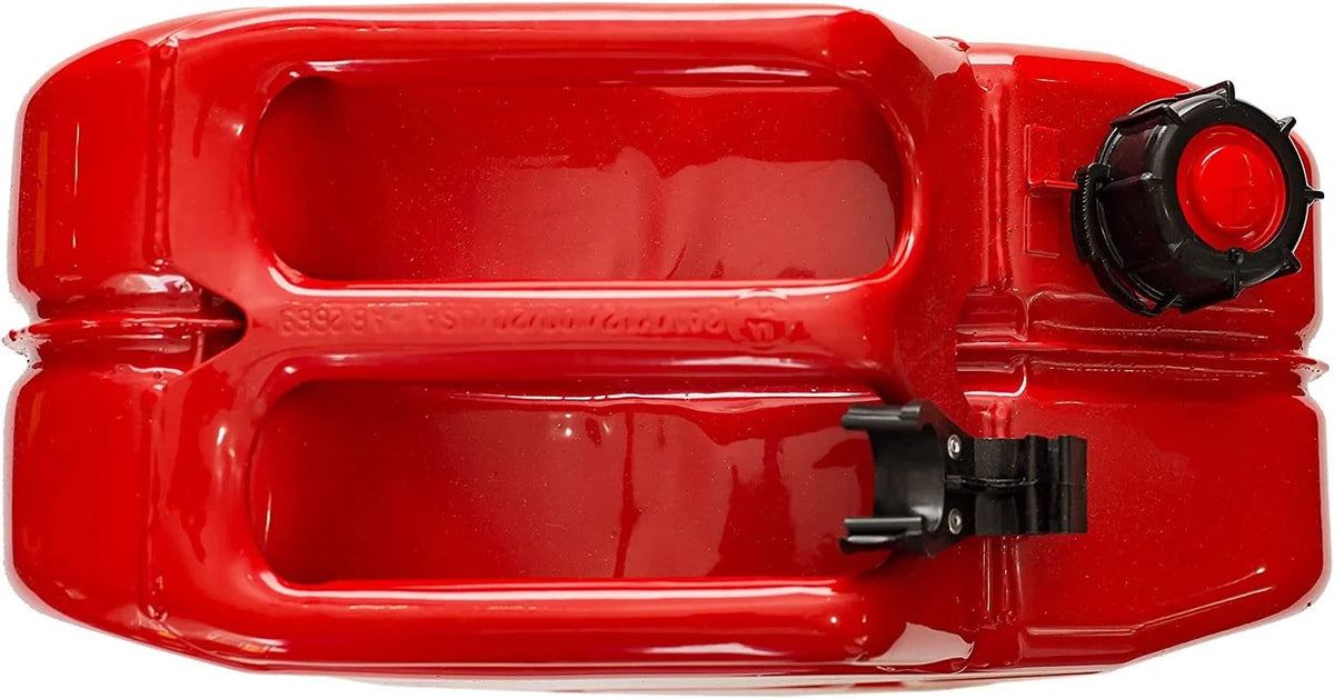 Midwest Can 5-Gal Metal Gas Can w/ Spout 2 Pack