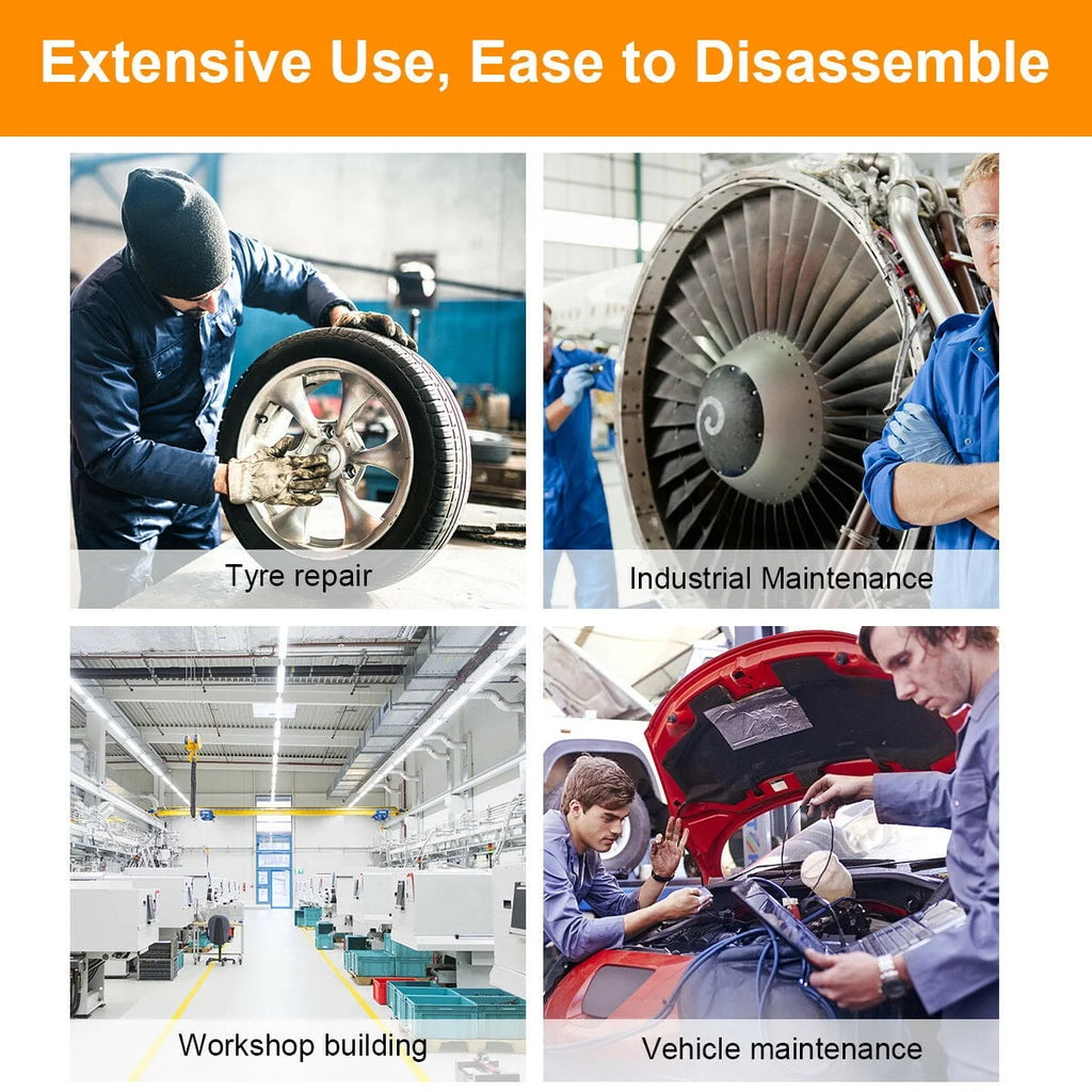 Goplus Heavy Duty 1 Air Impact Wrench Gun Long Shank Commercial Truck Mechanics w/Case