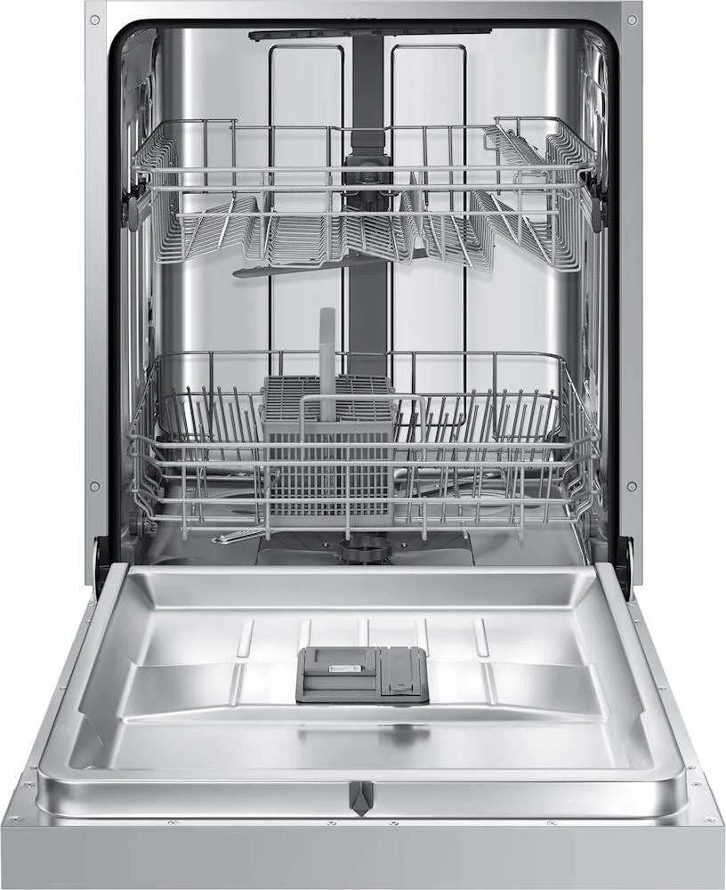 Samsung - Front Control Built-In Dishwasher with Stainless Steel Tub, Integrated Digital Touch Controls, 52dBA - Stainless steel