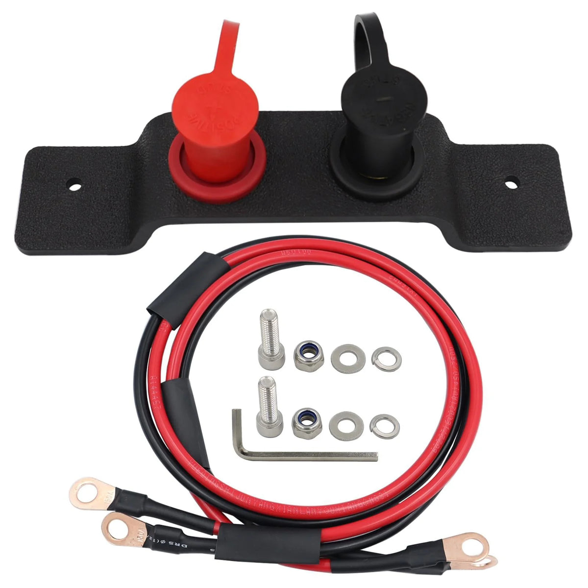 Battery Jump Post Starter Charging Cables Fit for x3 2 or 4 Seat Engines Travel Trailers Racing Cars