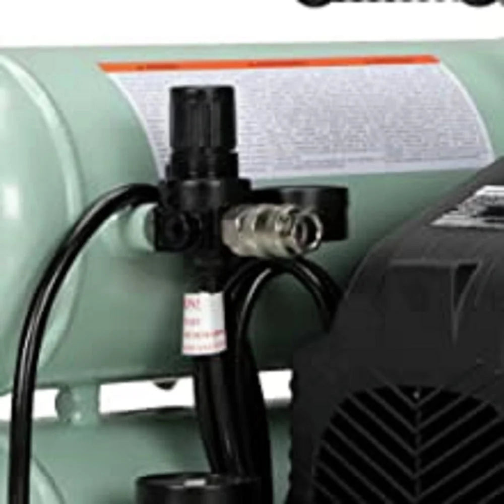 Hitachi 4 Gallon Portable Twin Stack Air Compressor
