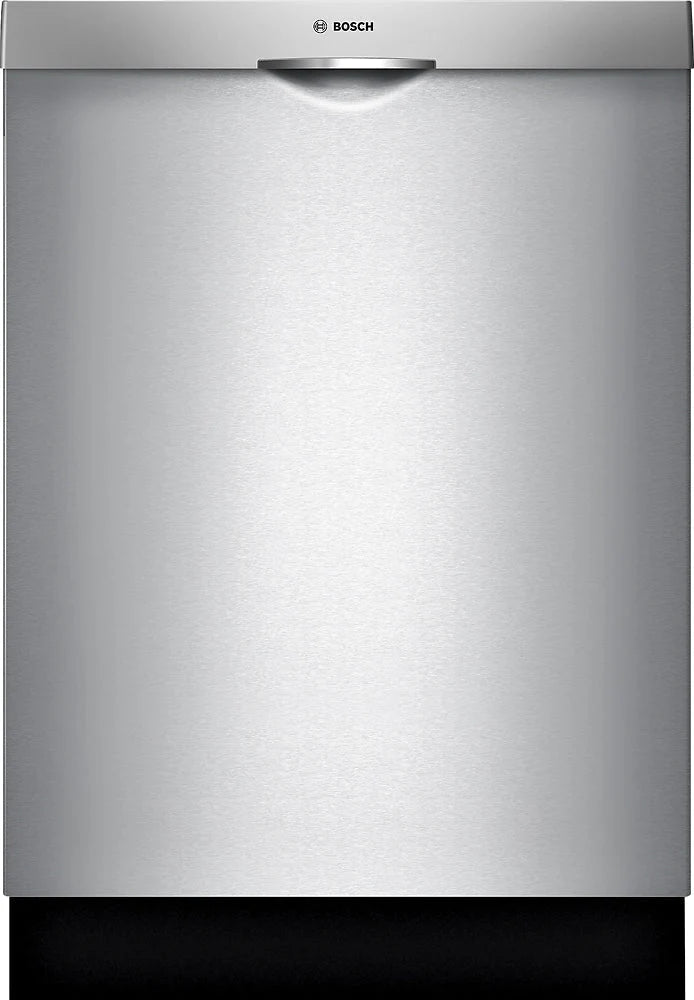 Bosch - 300 Series 24 Scoop Handle Dishwasher with Stainless Steel Tub - Stainless steel
