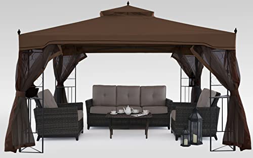 MASTERCANOPY Double Tiered Mosquito Netting Backyard