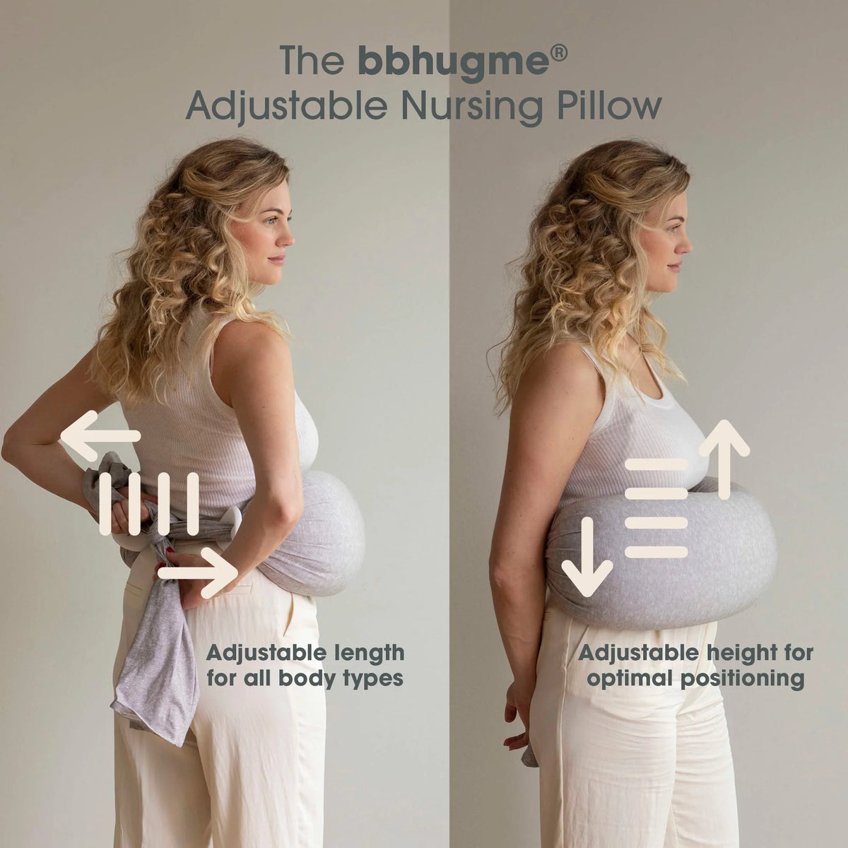 bbhugme Adjustable Nursing Pillow Breastfeeding