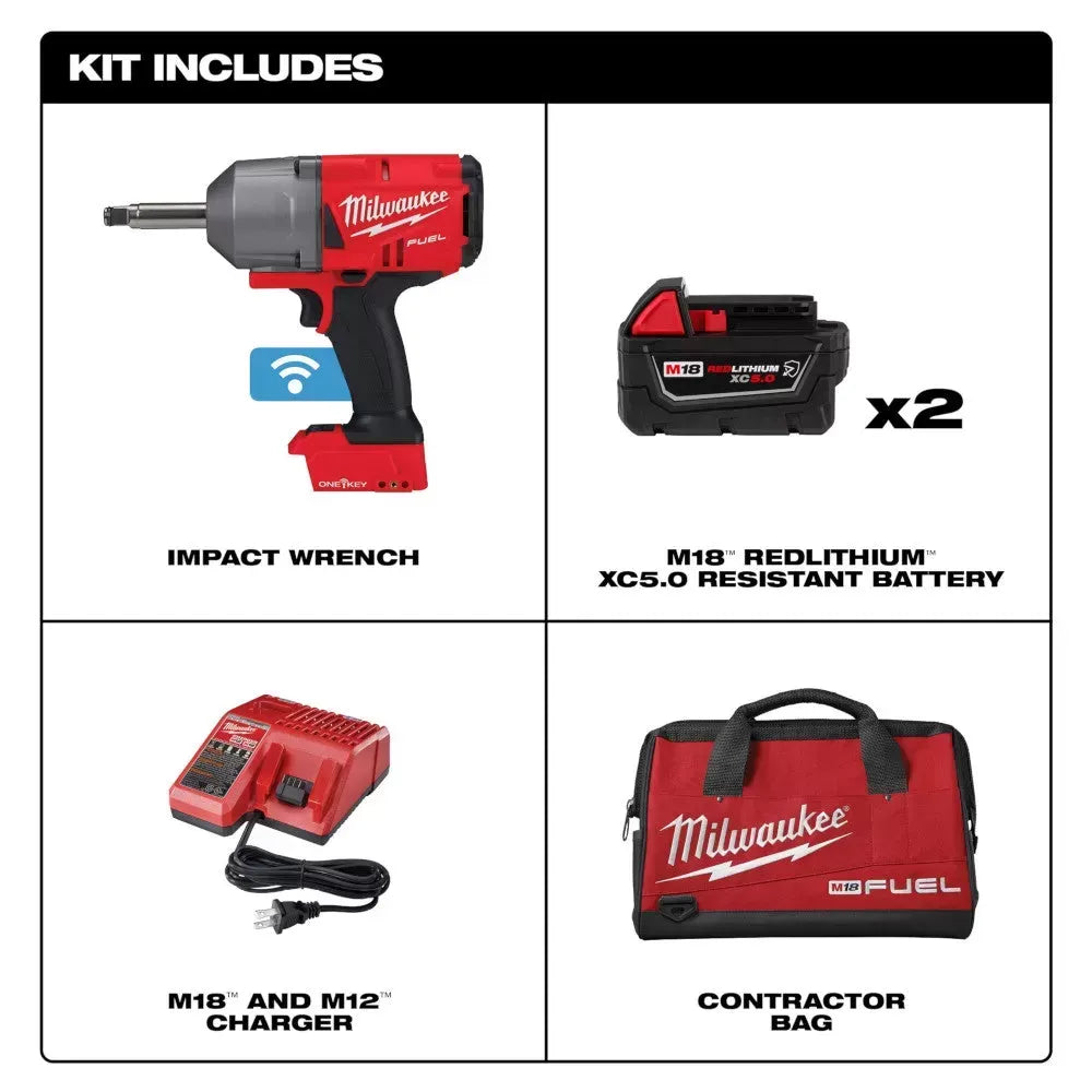Milwaukee Pre-Sale 2769-22R M18 FUEL 18V 1/2 ONE-KEY Controlled Torque Impact Wrench Kit