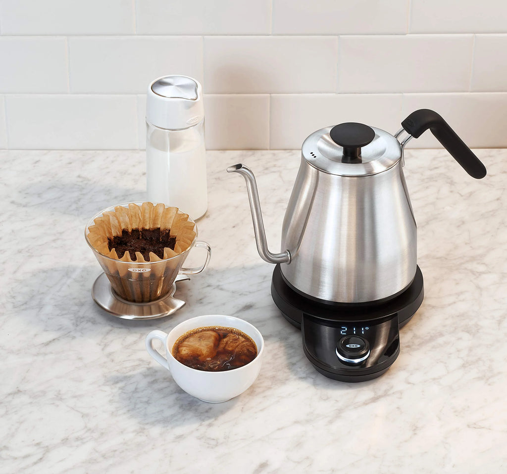 OXO Adjustable Temperature Electric Pour Over