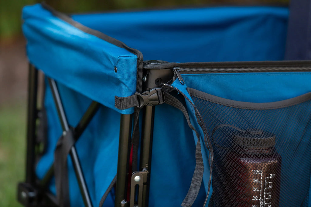 Ozark Trail Quad Folding Camp Wagon with Tailgate�� Blue