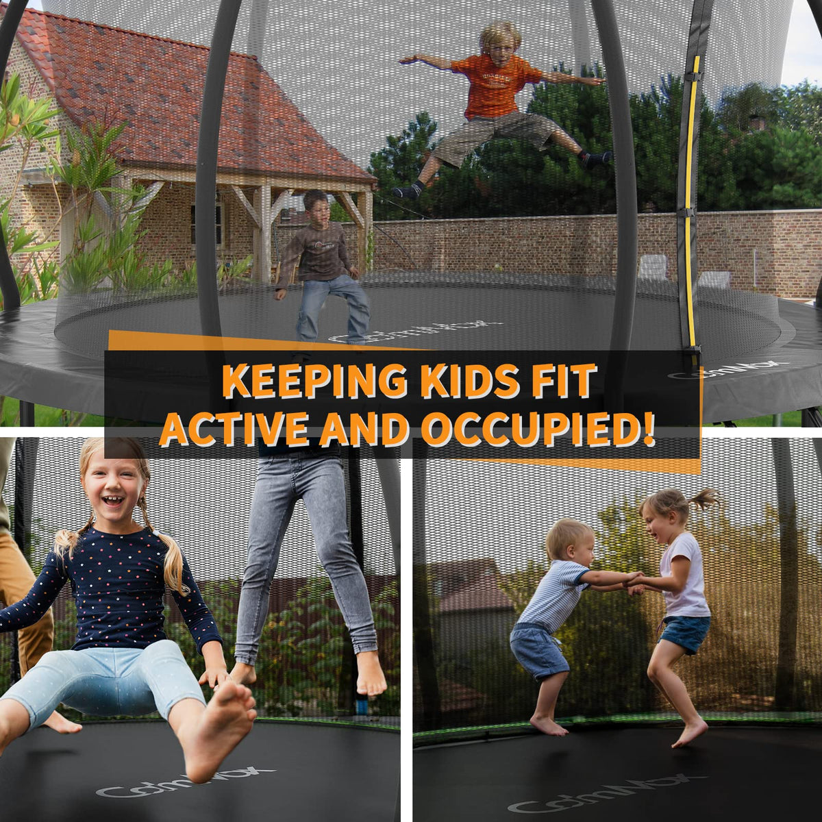 CalmMax Trampoline Reinforced Recreational Trampolines