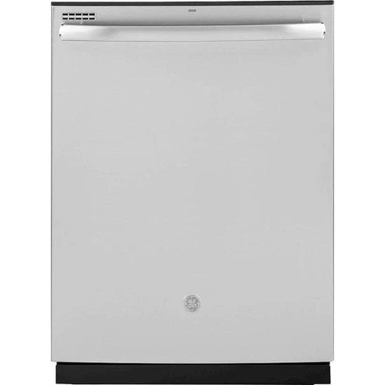 GE - 24 Top Control Tall Tub Built-In Dishwasher - Stainless steel