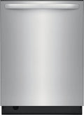 Frigidaire - 24 Top Control Built-In Dishwasher with Stainless Steel Tub, 3rd Rack, 49 dBA - Stainless steel