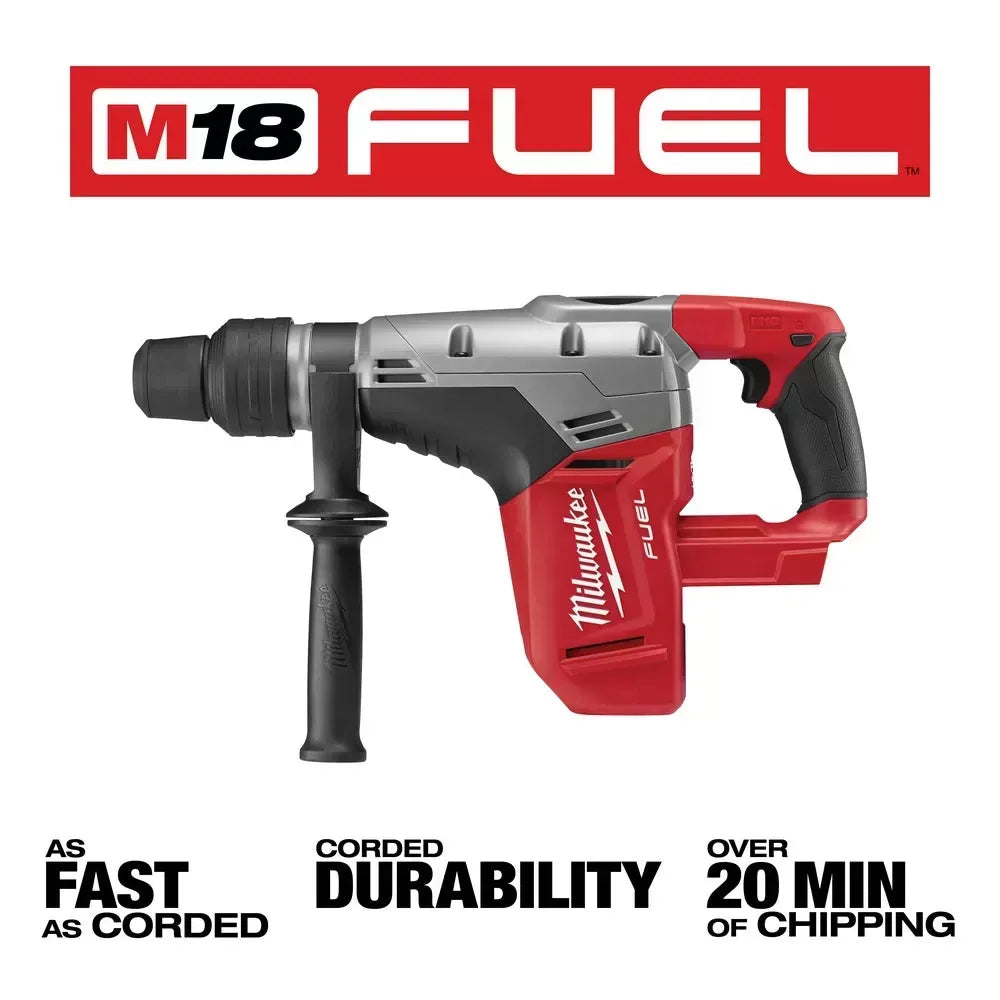 Milwaukee 2717-80 M18 FUEL 18V 1-9/16 SDS-Max Rotary Hammer - Bare Tool - Recon