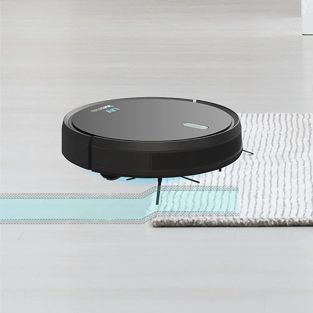 Tzumi - ionvacUV UltraClean Robovac With Smart Mapping and Sanitizing UV Light - Black