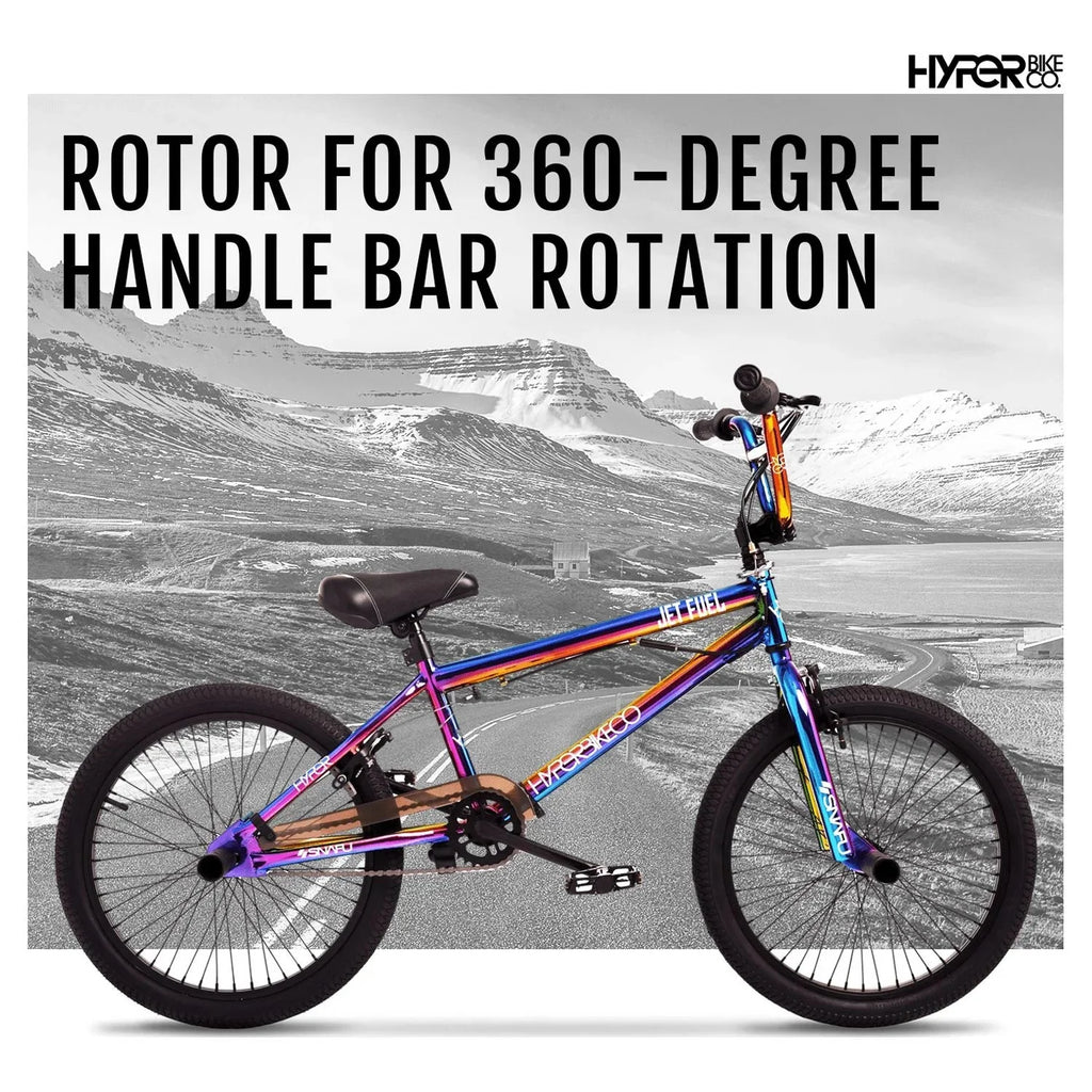 Hyper Bicycles 20 Jet Fuel BMX Bike for kids, Recommended Ages 8 to 13 Years Old