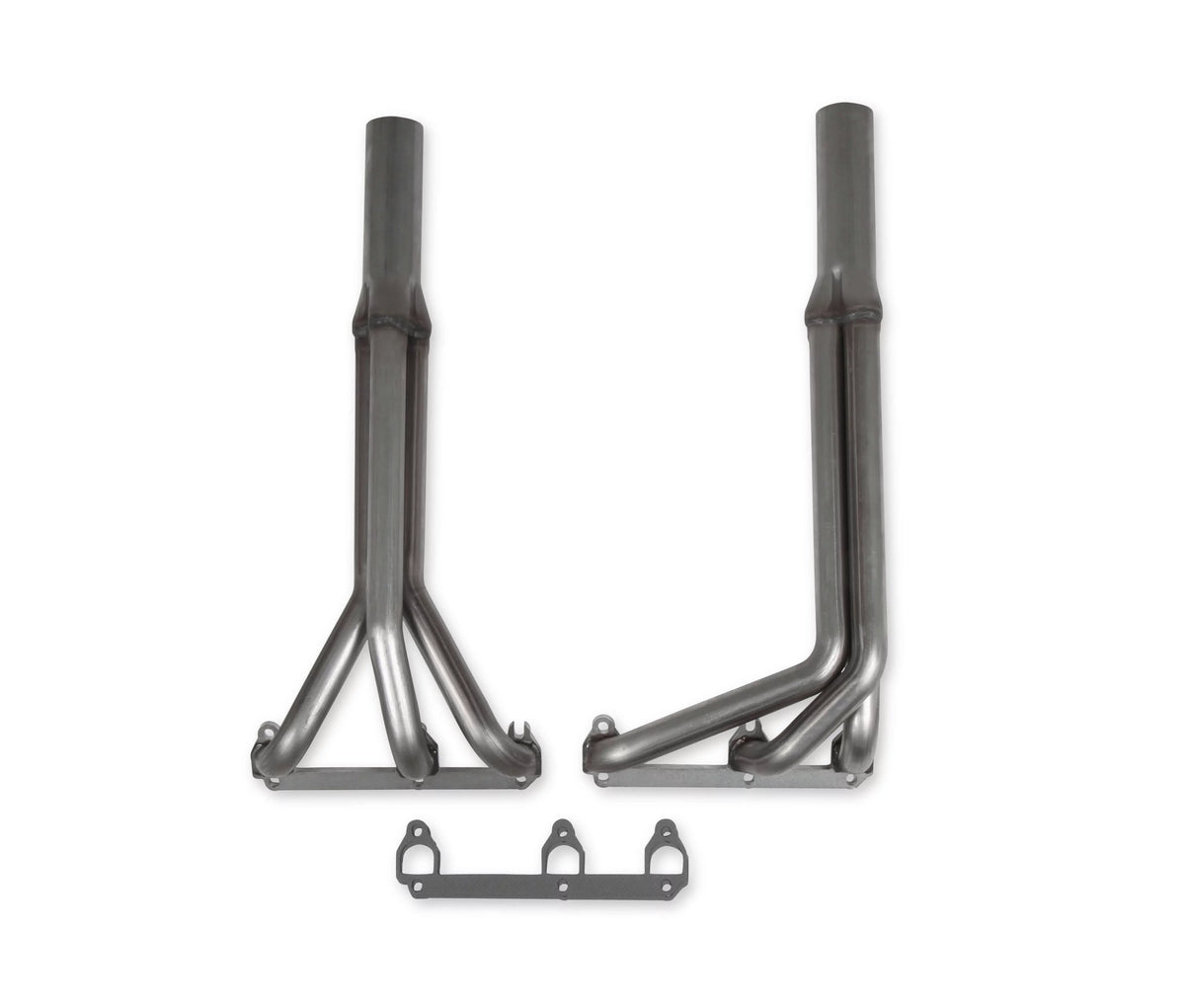 Flowtech 11587FLT Upright Headers 1-1/2 Primary, 20 Long, 27 tall, 2-1/2 x 10 Collector - 409SS Natural Finish