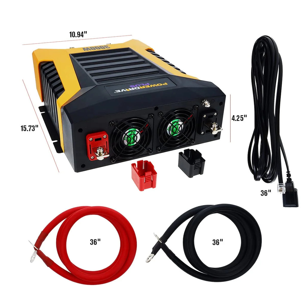 PowerDrive PWD3000P 3000 Power Inverter