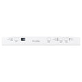 GE Profile - 18 Top Control Built-In Dishwasher with Stainless Steel Tub - White
