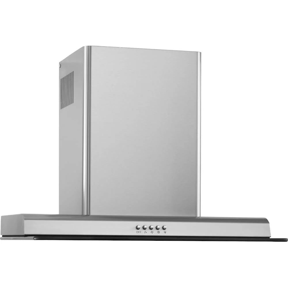 GE Profile - 24 Convertible Range Hood - Silver