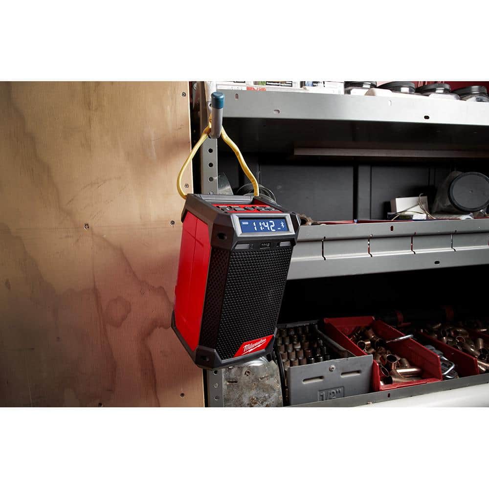 M12 12-Volt Lithium-Ion Cordless Bluetooth/AM/FM Jobsite Radio with Charger 2951-20