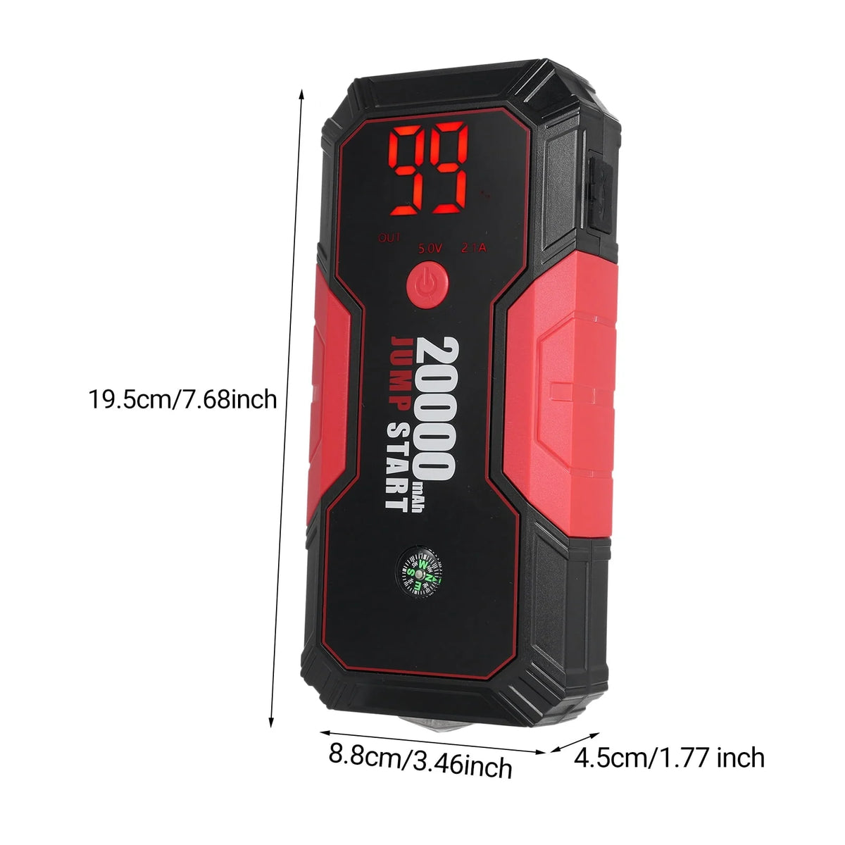 Lepmerk DN13 Auto Portable Bank, 600A Peak Current, Multi Function