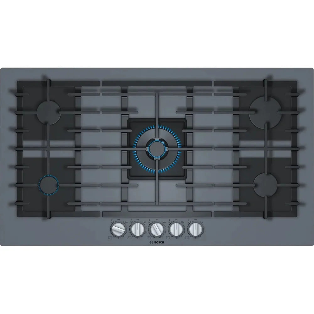 Bosch Benchmark Series 36 Built-In Gas Cooktop with 5 burners NGMP677UC