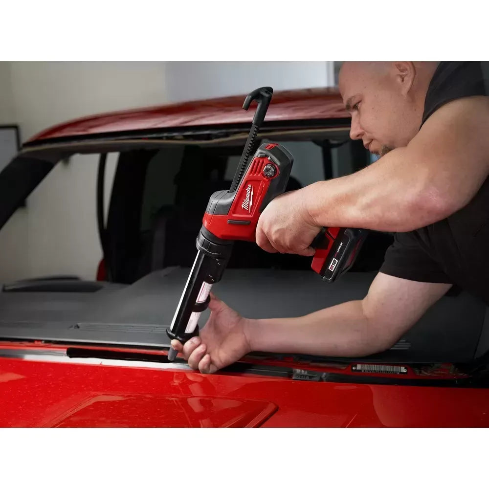 Milwaukee 2641-20 M18 18V 10-Ounce Caulk and Adhesive Gun - Bare Tool