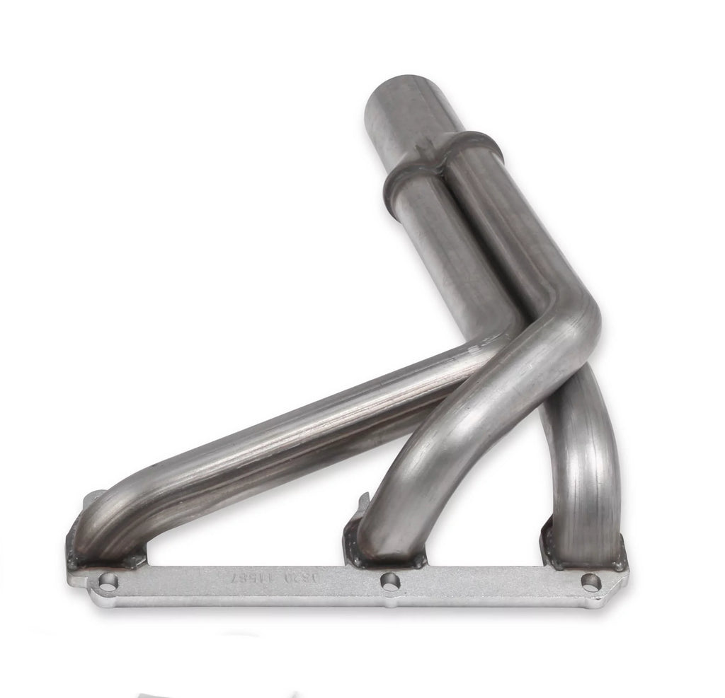 Flowtech 11587FLT Upright Headers 1-1/2 Primary, 20 Long, 27 tall, 2-1/2 x 10 Collector - 409SS Natural Finish