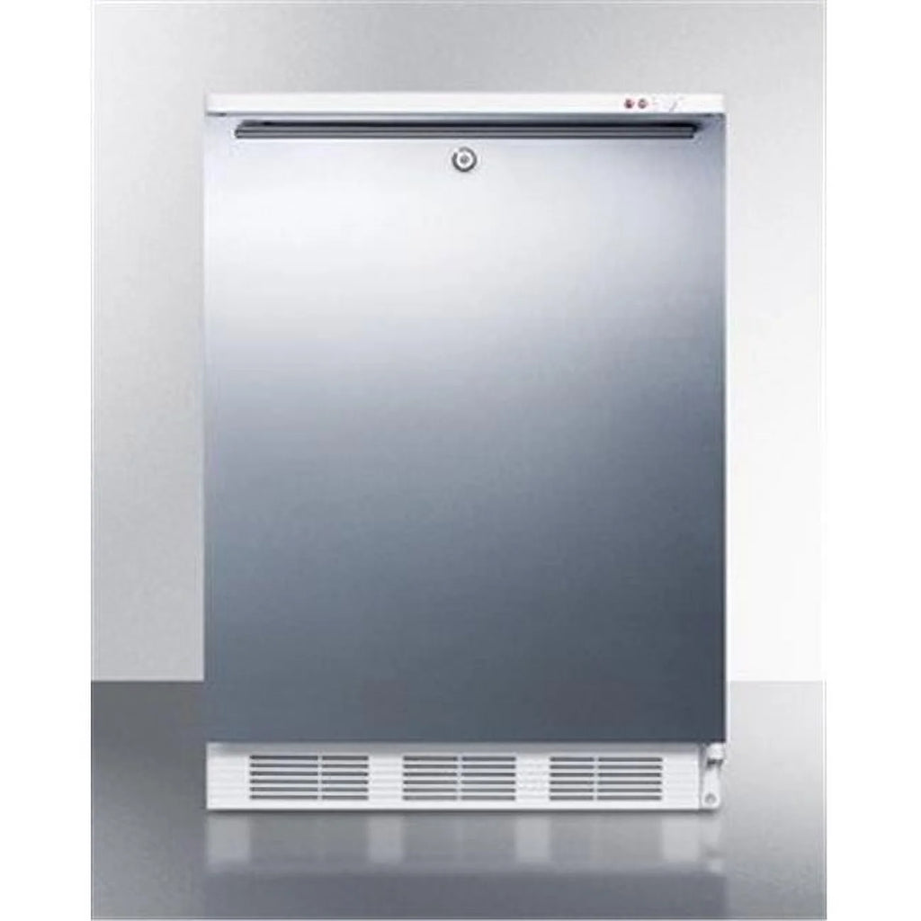 Accucold VT65MLBISSHH 25.13 x 24 in. Built-in -25 deg C Manual Defrost All-Freezer with Lock - White