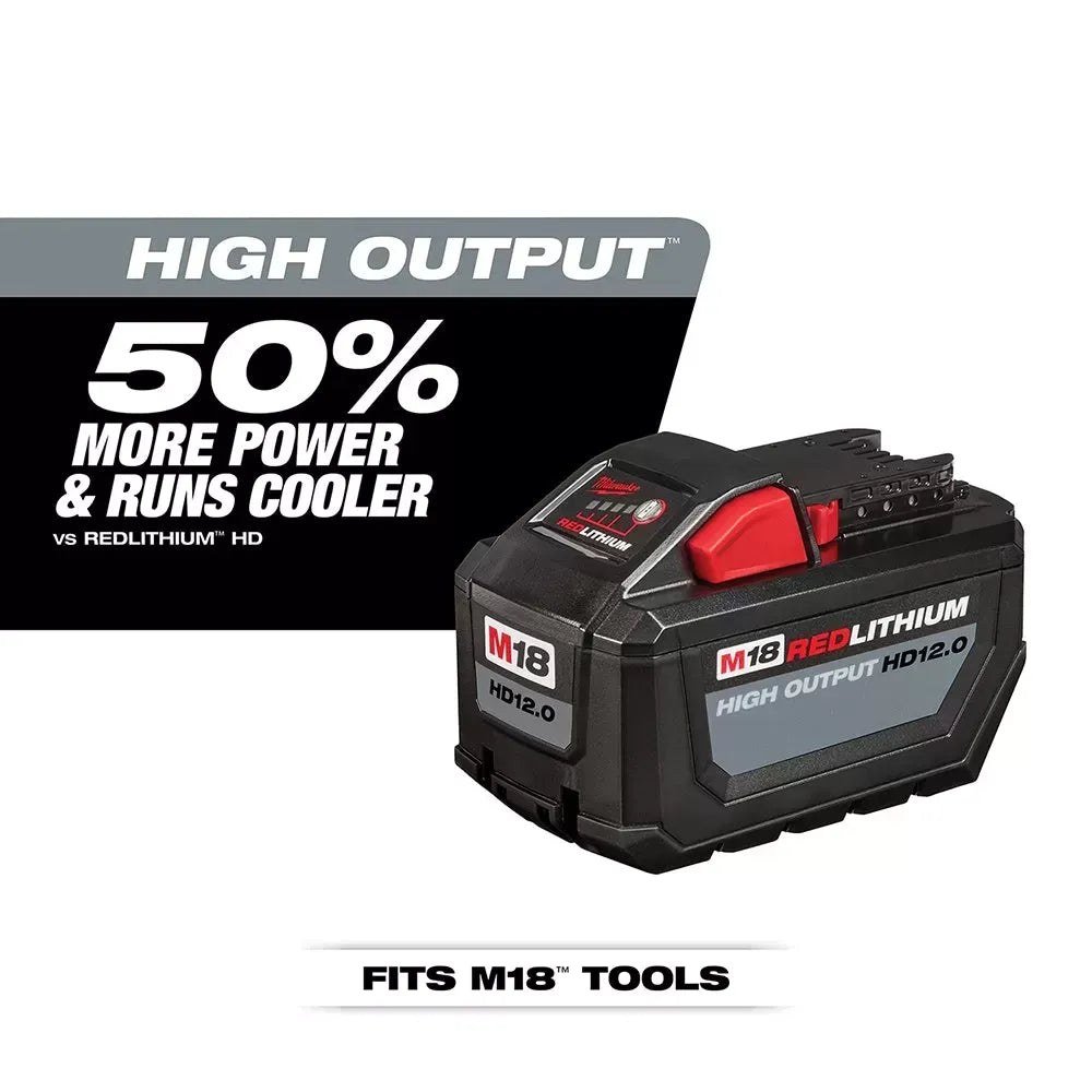 Milwaukee 48-59-1200 M18 FUEL 18V 12.0-Amp Lithium-Ion High Output Starter Kit