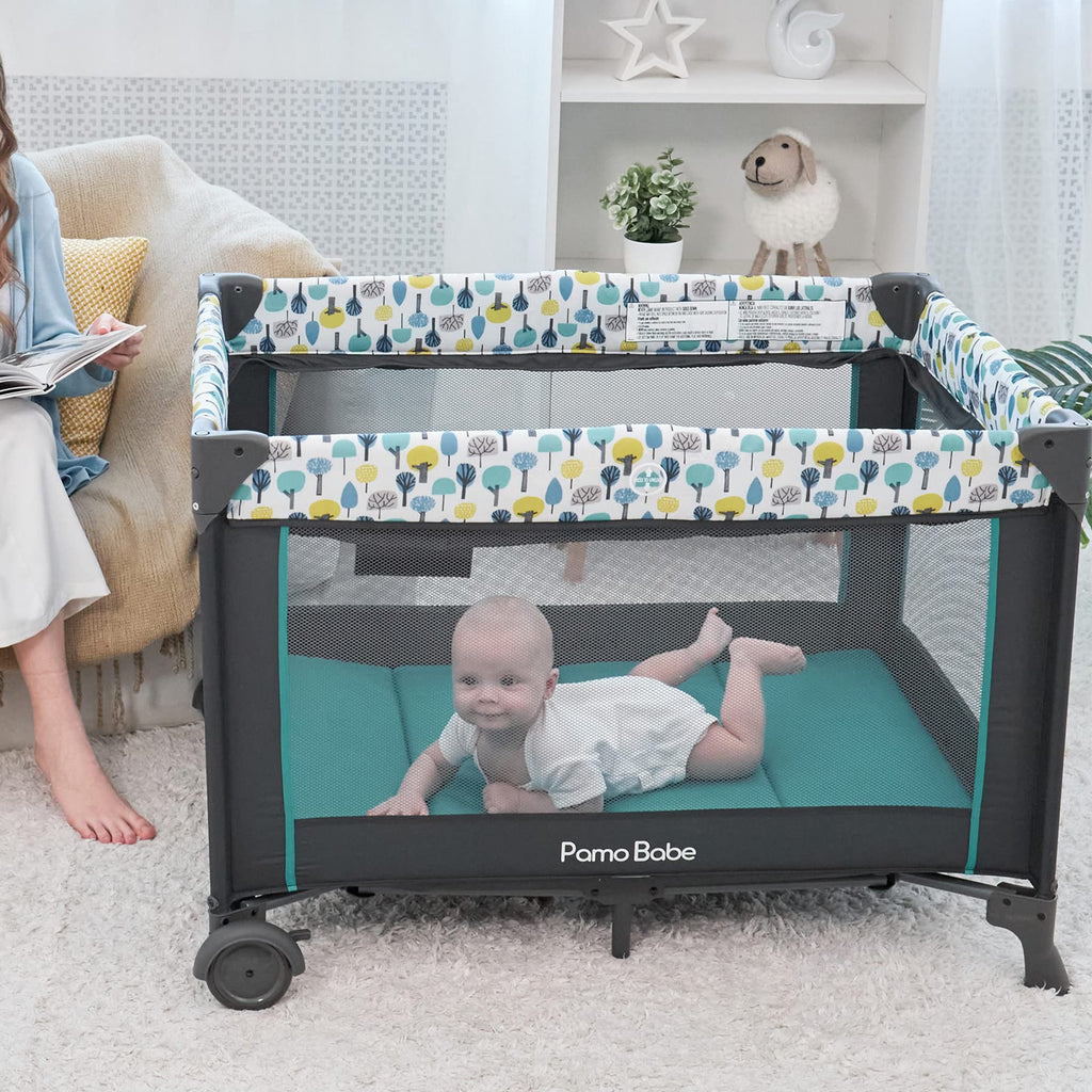 Portable Playard Comfortable Mattress Changing
