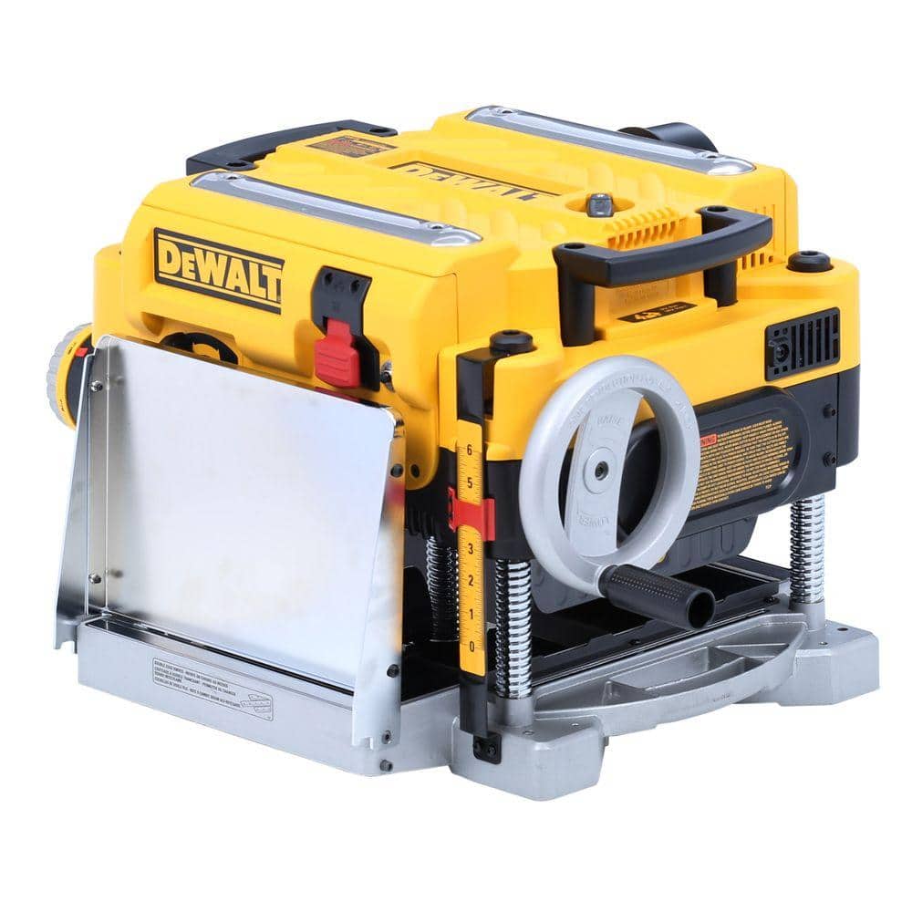 15 Amp Corded 13 in. Heavy-Duty 2-Speed Thickness Planer with (3) Knives, In Feed Table and Out Feed Table DW735X
