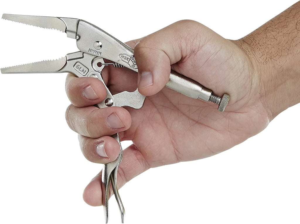 Vise Grip Irwin Locking Plier Set in a Tray, High Grade Alloy Steel, Set of 10