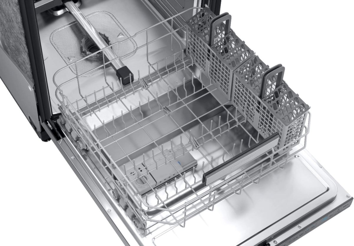 Samsung - Linear Wash 24 Top Control Built-In Dishwasher with AutoRelease Dry, 39 dBA - Stainless steel