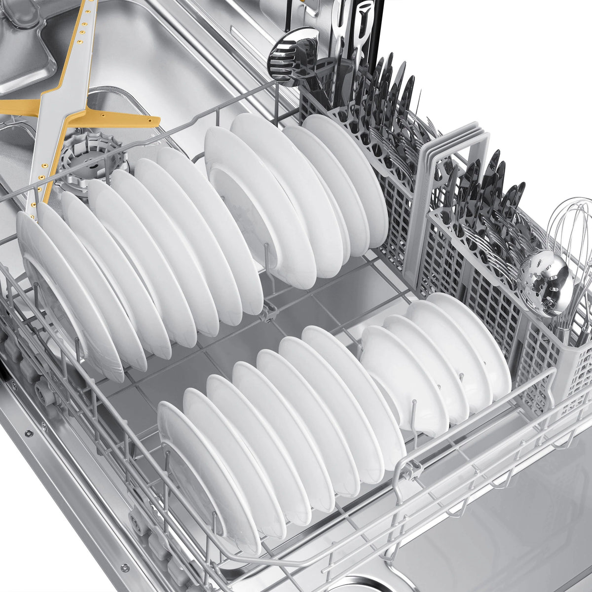 Samsung - Smart 42dBA Dishwasher with StormWash+ and Smart Dry - Stainless steel