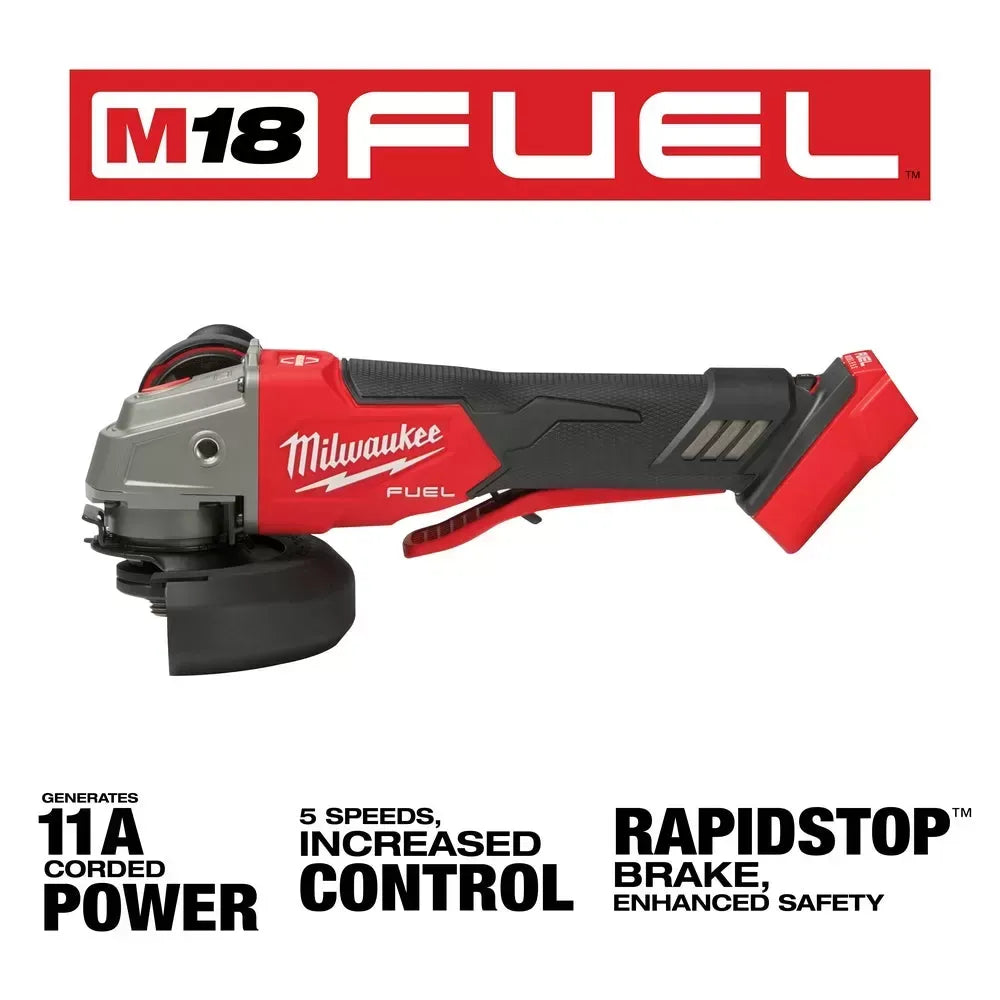 Milwaukee Pre-Sale 2888-20 M18 FUEL 18V 4-1/2 / 5 Cordless Paddle Grinder - Bare Tool