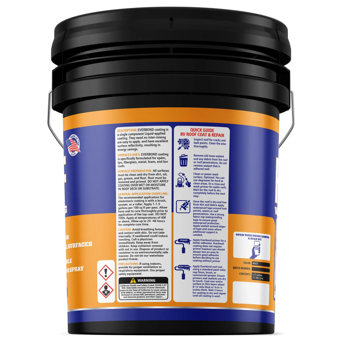 Everbond Roof Waterproof Coatings Reflective