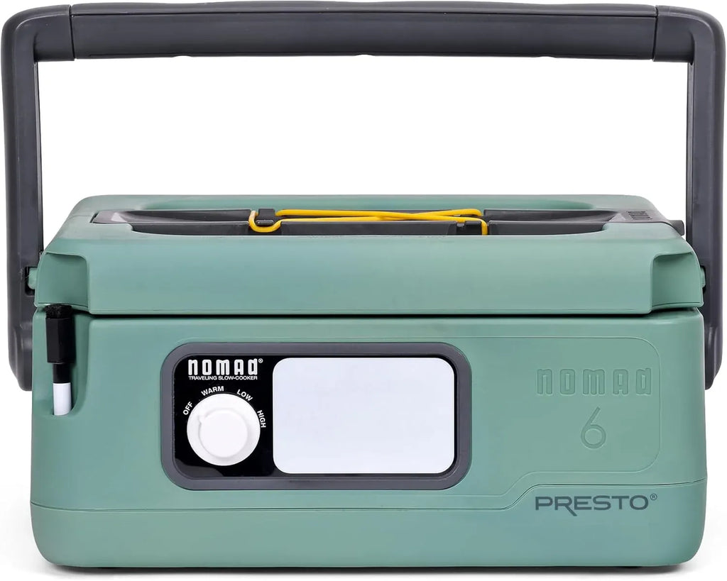 Presto Nomad Traveling Slow Cooker, Red, 6-Quart ( Pack of 1)