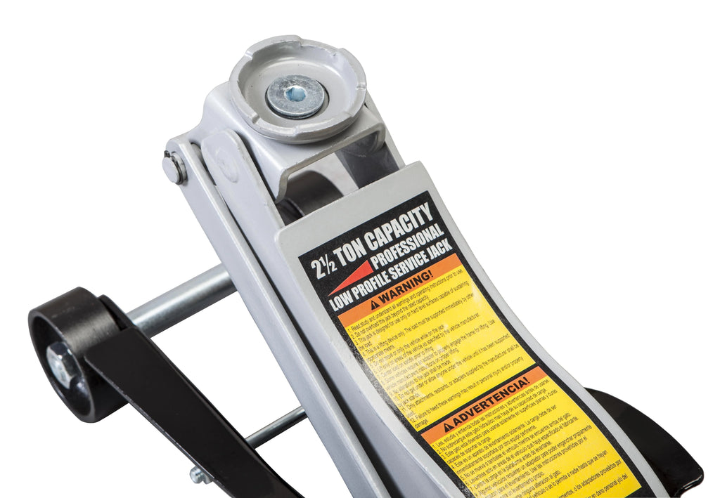 Black Jack 2.5 Ton Low Profile Floor Jack Black/Silver, T825010W