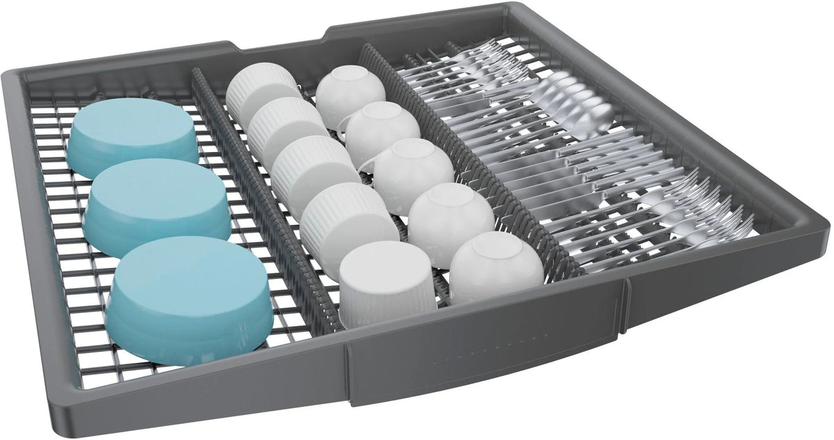 Bosch - 800 Series 24 Top Control Smart Built-In Dishwasher with 3rd Rack and 42 dBA - Silver