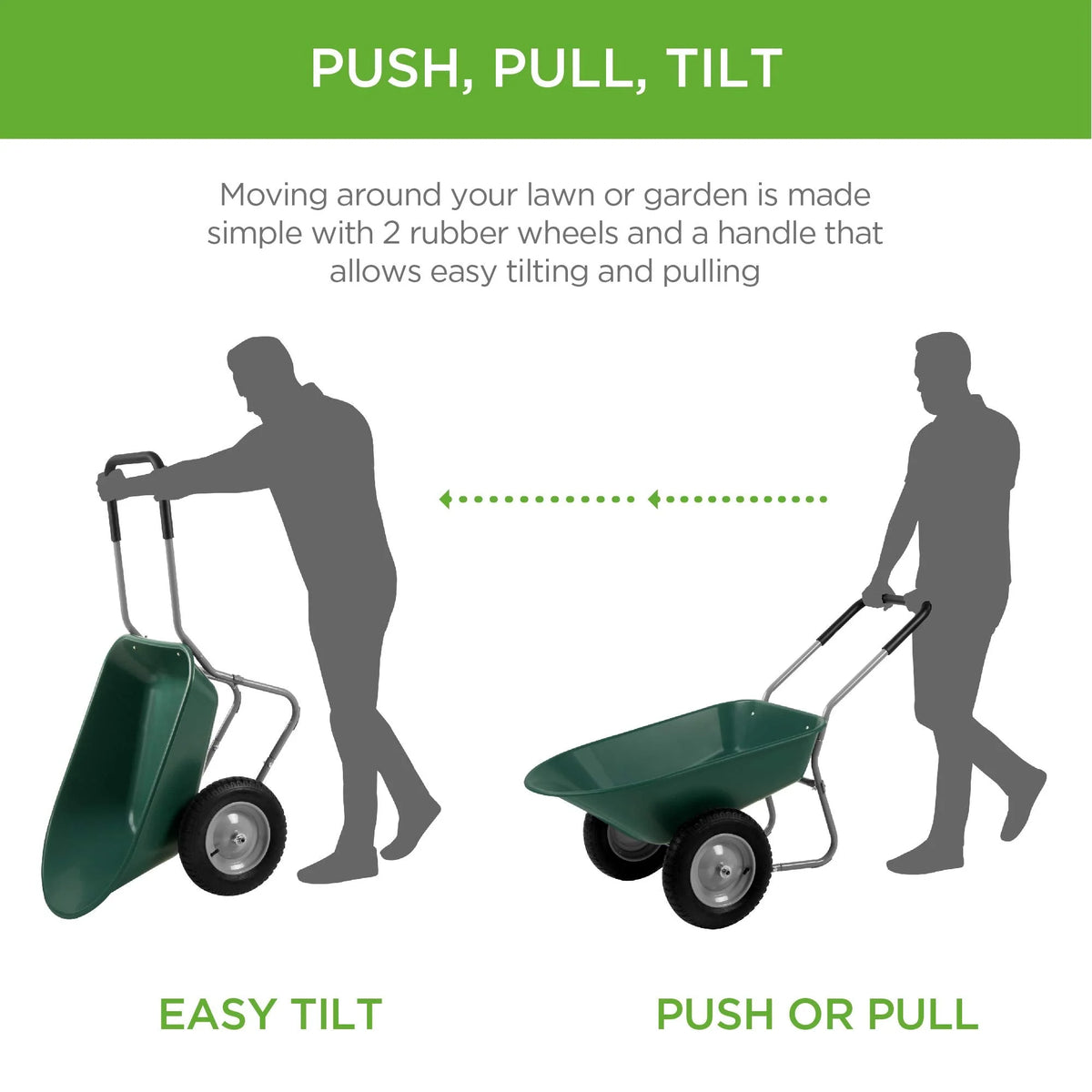 Best Choice Products Wheelbarrow Garden