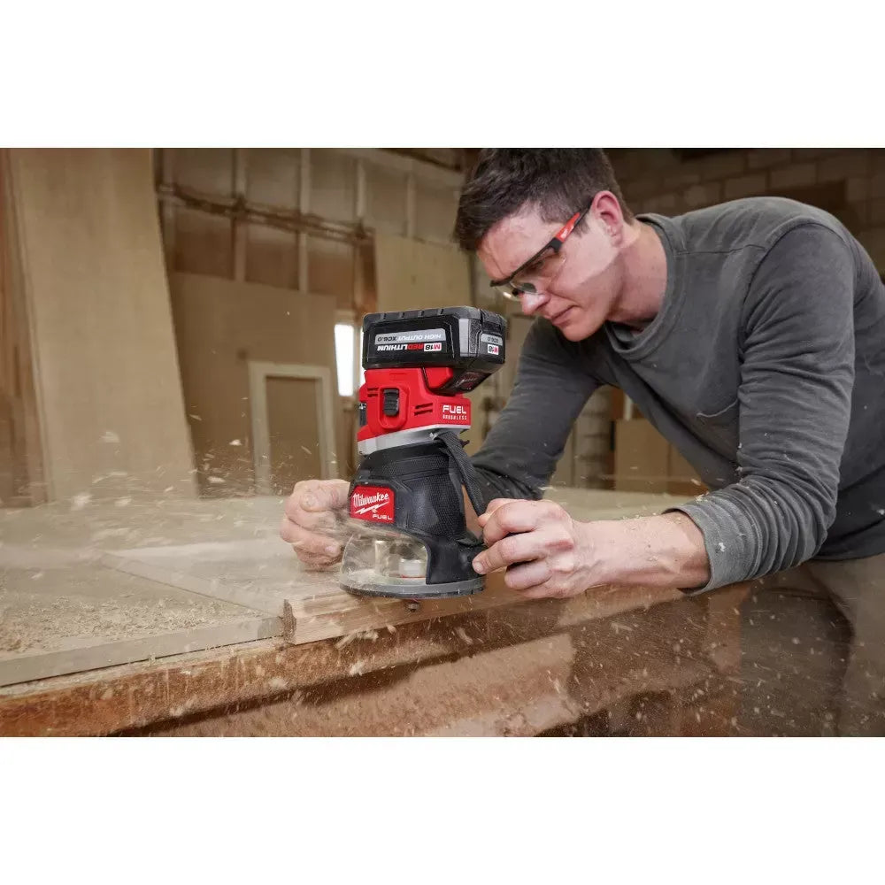 Milwaukee 2838-20 M18 FUEL 18V 1/2 Cordless Lithium-Ion Router - Bare Tool