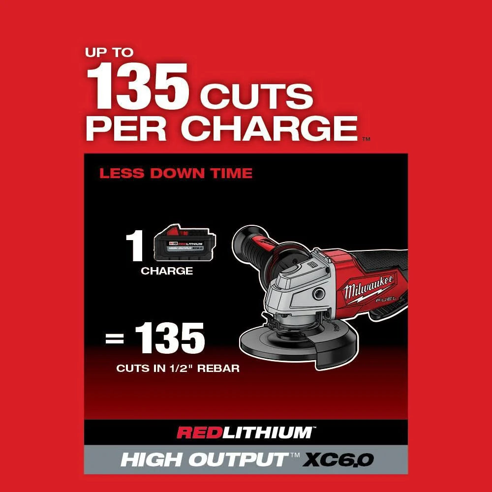 Milwaukee M18 FUEL 4-1/2 / 5 Grinder Paddle Switch No-Lock Kit 2880-22 from Milwaukee