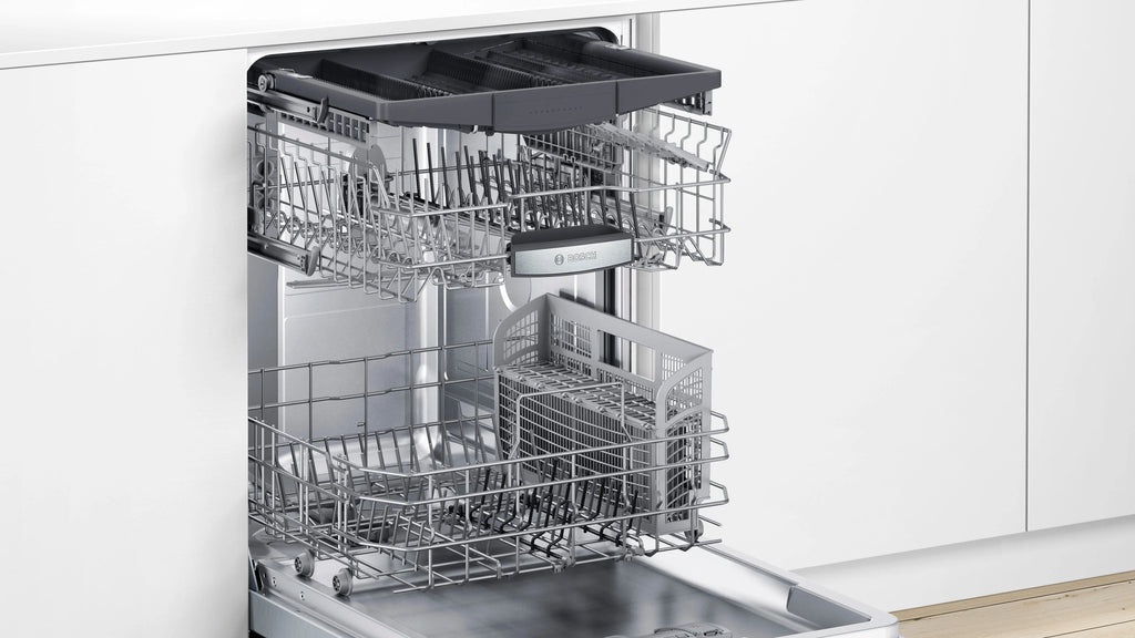 Bosch - 500 Series 24 Top Control Built-In Dishwasher with AutoAir, Stainless Steel Tub, 3rd Rack, 44 dBa - Stainless steel