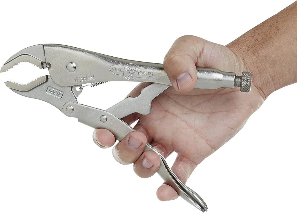 Vise Grip Irwin Locking Plier Set in a Tray, High Grade Alloy Steel, Set of 10