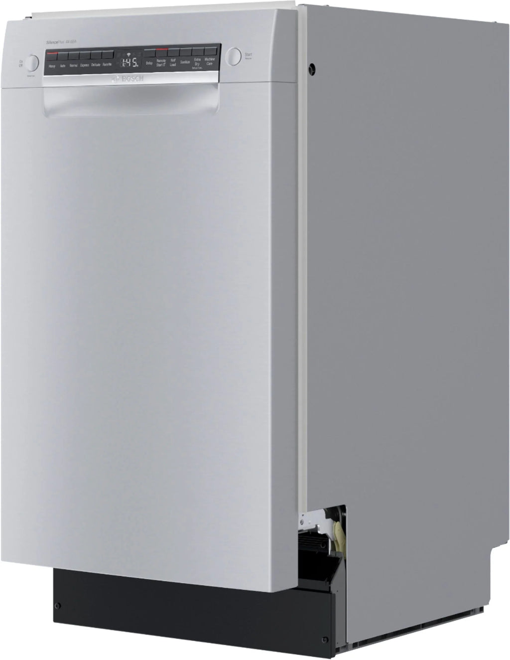 Bosch - 800 Series 18 Front Control Smart Built-In Stainless Steel Tub Dishwasher with 3rd Rack, 44 dBA - Stainless steel