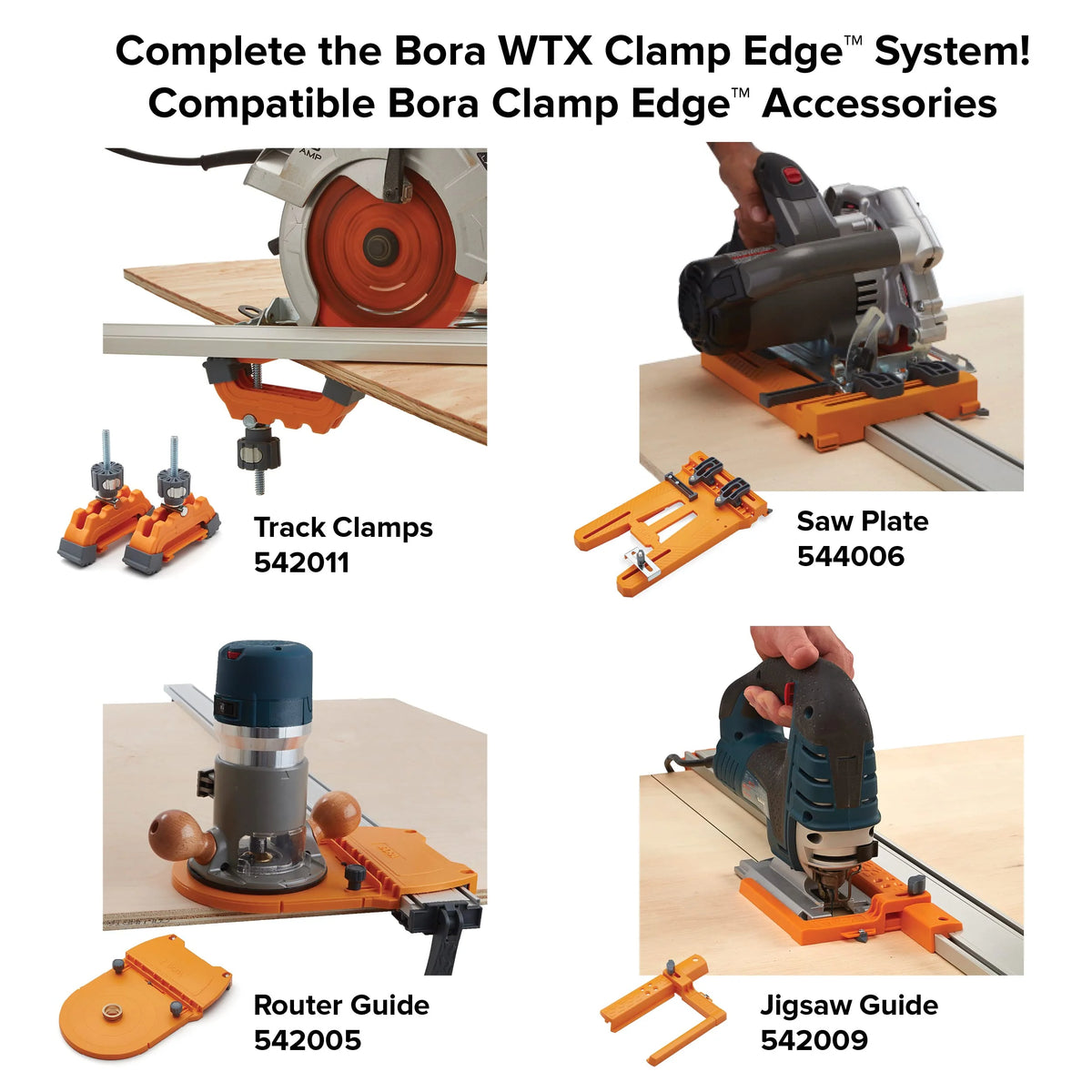 Bora 100 Modular Clamp Edge