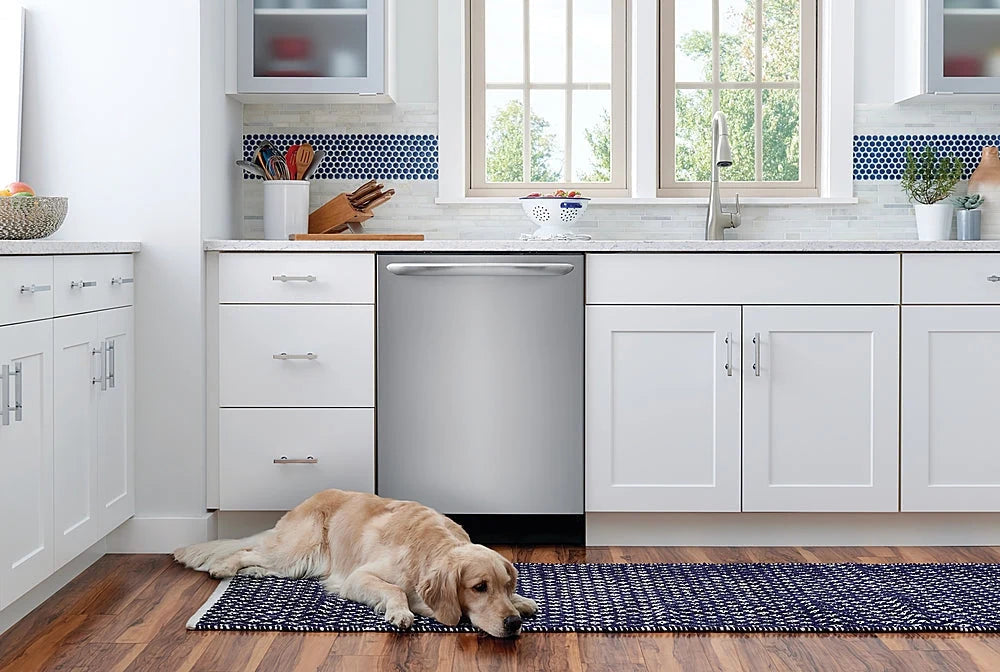 Frigidaire - Gallery 24 Top Control Tall Tub Built-In Dishwasher with Stainless Steel Tub - Stainless steel