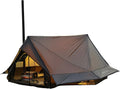 Hot Tent with Stove Jack â?4 Season Waterproof & Windproof Shelter for 1â? People, Lightweight for Camping, Hiking, Hunting & Fishing