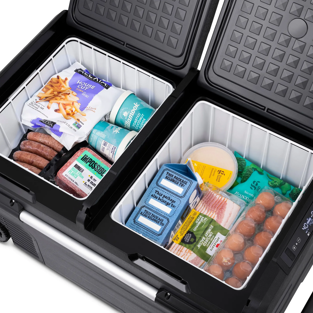 NewAir 12V/24V DC Portable 80 Qt. Electric Car Camping Cooler