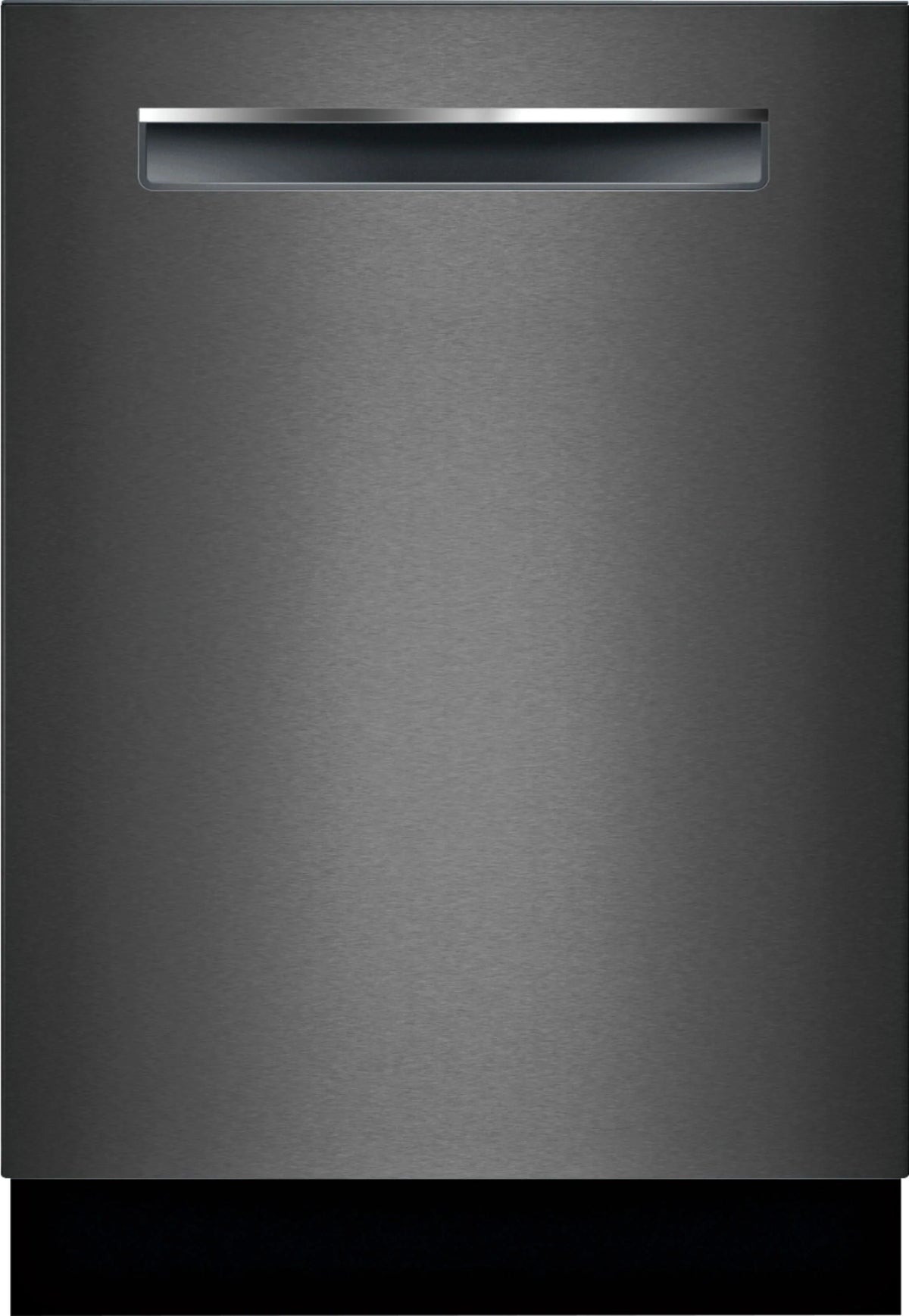 Bosch - 800 Series 24 Top Control Built-In Dishwasher with CrystalDry, Stainless Steel Tub, 3rd Rack, 42 dBa - Black stainless steel